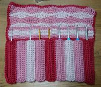 Crochet hook roll