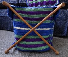 Tartan Knitting Bag