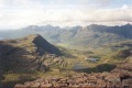 'Golddust echo'.  [Image is:  'View north from Maol Chean-dearg'].