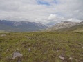 
	Beinn Eighe (left) and Sgurr Dubh (right), from the flat area
	