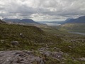 
	..with views of Beinn Damph starting to open up (far left skyline)
	