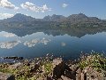 Photo-diaries from our visit to Lochside (and nearby Talladale), July 2011.  [Image is:  'Loch Torridon and Beinn Damh'].