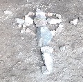 
	  The cross at Church Cave
	