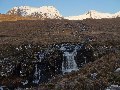 Alltan Glas joining the Abhainn Coire Mhic N&ogravebuil - a much photographed waterfall